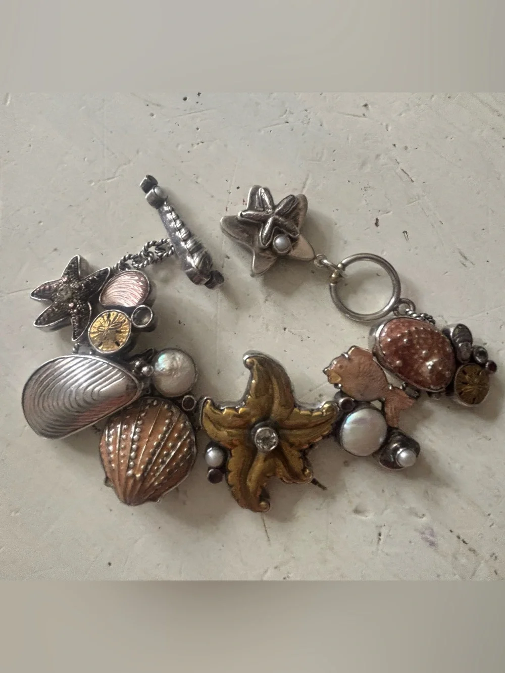 🐚 Shell Starfish Bracelet - Echo of the Dreamer 🐚
